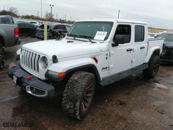 2022 Jeep Gladiator Overland with VIN 1C6HJTFG7NL172903, listed as a IAAI auction lot 41354788 with 33,303 mi miles. Bid and sale history available at carsss.com. Image 17.
