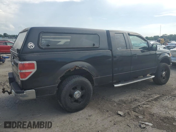 2010 Ford F-150 XL with VIN 1FTEX1C86AFD96491, listed as a Copart auction lot 62287115 with 283,496 mi miles and Clean title. Bid and sale history available at DreamBid. Image 3.