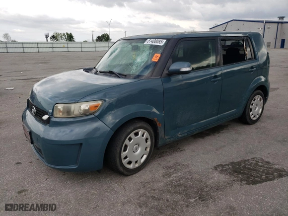 2008 Scion xB with VIN JTLKE50E981029039, listed as a Copart auction lot 51408085 with 164,667 mi miles and Salvage Title. Bid and sale history available at carsss.com. Image 1.