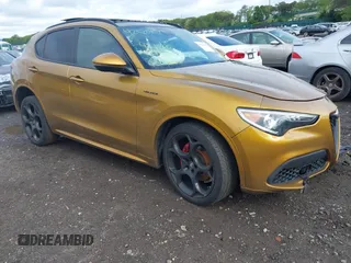 2022 Alfa Romeo Stelvio Veloce z VIN ZASPAKBNXN7D26328, wystawiony jako IAAI lot #42326409 z przebiegiem 42 494 mil mil oraz . Historia ofert i sprzedaży dostępna na DreamBid. Obrazek 1.