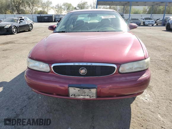 2003 Buick Century Custom with VIN 2G4WS52J831127686, listed as a Copart auction lot 73354114 with 0 mi miles and Salvage Title. Bid and sale history available at carsss.com. Image 5.