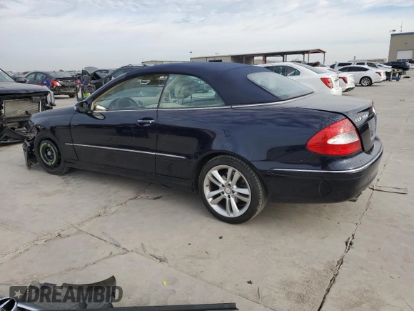2009 Mercedes-Benz CLK 350 z VIN WDBTK56F69T103711, wystawiony jako Copart lot #82188534 z przebiegiem 48 244 mil mil oraz Szkoda całkowita • Salvage title. Historia ofert i sprzedaży dostępna na DreamBid. Obrazek 2.