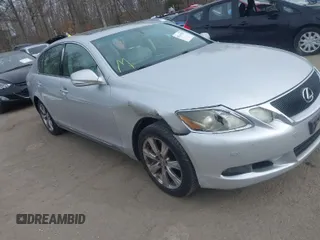2008 Lexus GS 350 with VIN JTHCE96S280014276, listed as a IAAI auction lot 41316760 with 275,624 mi miles. Bid and sale history available at carsss.com. Image 1.