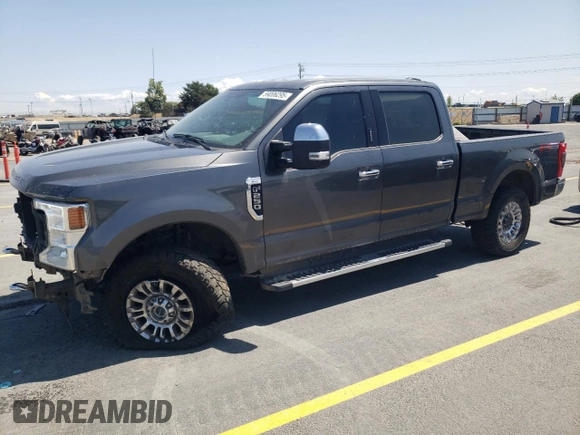 2020 Ford F-250 XL z VIN 1FT7W2BN0LEE62762, wystawiony jako Copart lot #59006295 z przebiegiem 80 322 mil mil oraz Szkoda całkowita • Salvage title. Historia ofert i sprzedaży dostępna na DreamBid. Obrazek 1.