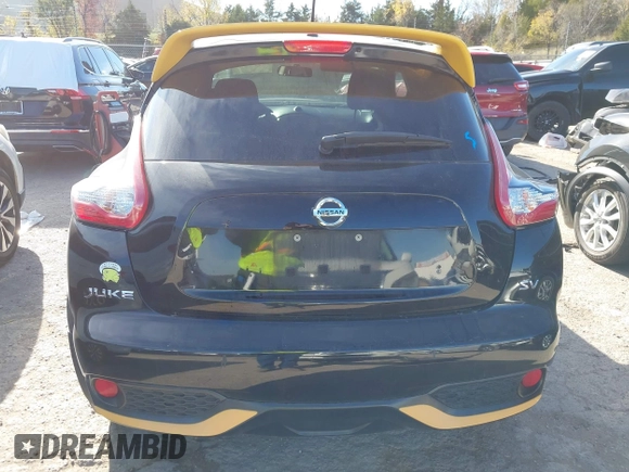 2016 Nissan Juke S with VIN JN8AF5MR4GT609162, listed as a IAAI auction lot 40959612 with 80,143 mi miles. Bid and sale history available at carsss.com. Image 16.