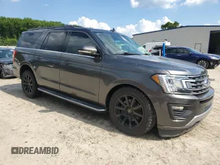 2021 Ford Expedition Max XLT with VIN 1FMJK1JT2MEA78359, listed as a Copart auction lot 63075055 with 66,245 mi miles and Salvage title. Bid and sale history available at DreamBid. Image 4.