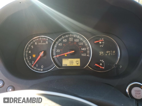 2012 Nissan Maxima S with VIN 1N4AA5AP2CC857116, listed as a Copart auction lot 89120395 with 184,718 mi miles and Salvage Title. Bid and sale history available at DreamBid. Image 9.