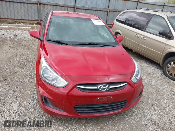 2015 Hyundai Accent GLS with VIN KMHCT4AE0FU915871, listed as a IAAI auction lot 41955604 with 110,822 mi miles and . Bid and sale history available at carsss.com. Image 13.