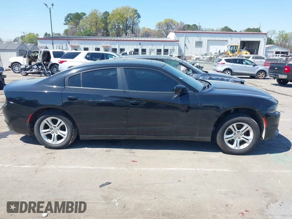 2019 Dodge Charger SXT with VIN 2C3CDXBG5KH713354, listed as a IAAI auction lot 41880772 with 133,408 mi miles. Bid and sale history available at carsss.com. Image 14.
