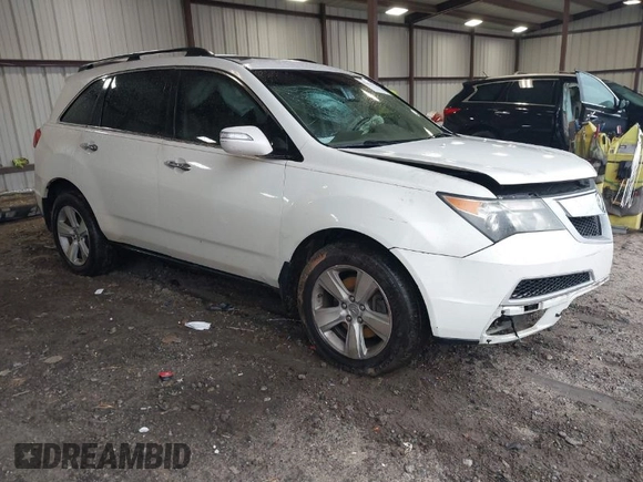 2010 Acura MDX with VIN 2HNYD2H26AH503810, listed as a IAAI auction lot 41623574 with 218,586 mi miles. Bid and sale history available at carsss.com. Image 1.