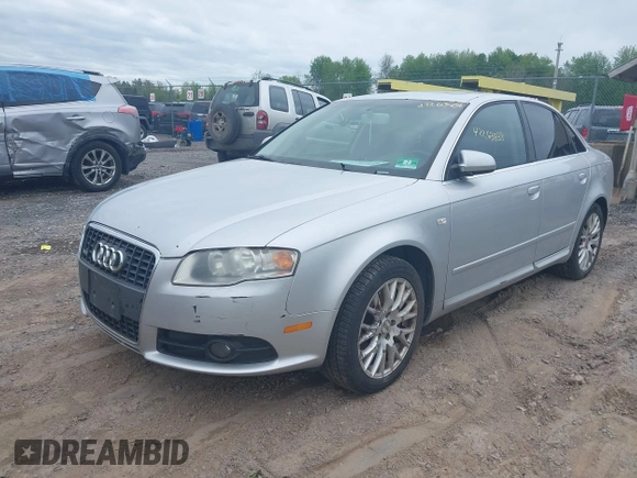 2008 Audi A4 2.0T с VIN WAUDF78EX8A150273, выставлен на аукционе IAAI как лот 42263838 с пробегом 205 859 миль миль и . История ставок и продаж доступна на DreamBid. Изображение 2.