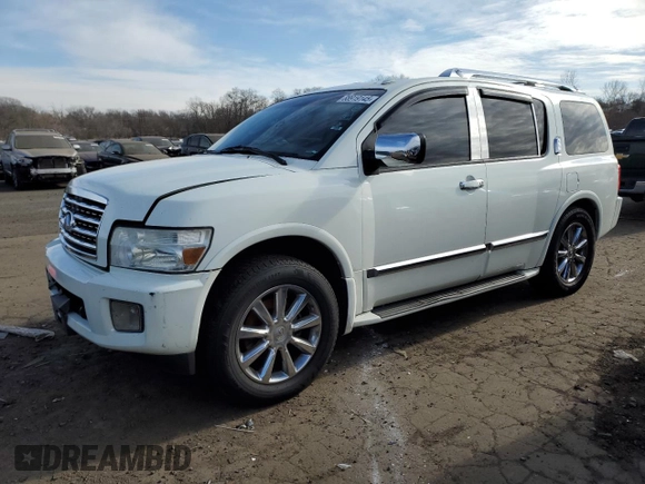2009 Infiniti QX56 with VIN 5N3AA08C29N904077, listed as a Copart auction lot 88919145 with 0 mi miles and Salvage Title. Bid and sale history available at carsss.com. Image 1.