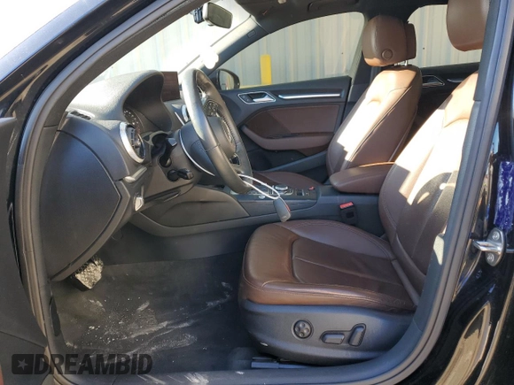 2020 Audi A3 Sedan Premium with VIN WAUAUGFF0LA105713, listed as a Copart auction lot 80308544 with 39,796 mi miles and Salvage Title. Bid and sale history available at carsss.com. Image 7.