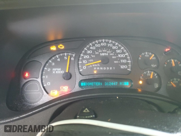 2003 Chevrolet Suburban LT with VIN 3GNFK16Z93G151040, listed as a Copart auction lot 58938435 with 312,447 mi miles and Clean title. Bid and sale history available at DreamBid. Image 9.