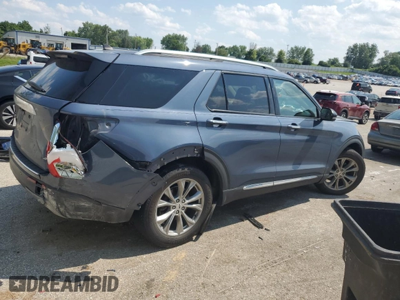 2021 Ford Explorer Limited с VIN 1FMSK8FH9MGA95083, выставлен на аукционе Copart как лот 60002535 с пробегом 109 677 миль миль и Списание • Salvage title. История ставок и продаж доступна на DreamBid. Изображение 3.