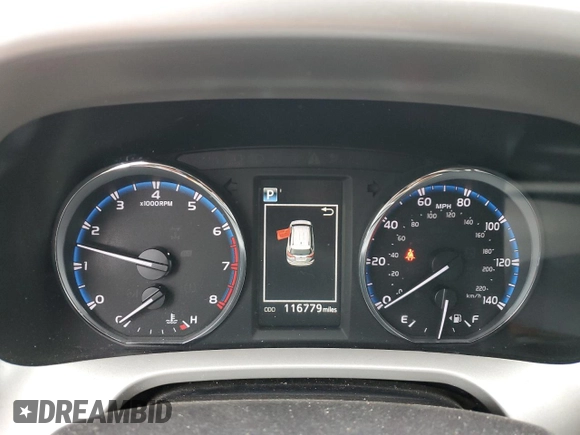 2016 Toyota RAV4 XLE with VIN 2T3RFREVXGW434477, listed as a Copart auction lot 62471185 with 116,779 mi miles and Salvage title. Bid and sale history available at DreamBid. Image 9.