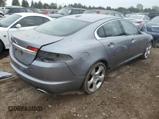 2009 Jaguar XF with VIN SAJWA07C991R41110, listed as a Copart auction lot 73204964 with 147,727 mi miles and Salvage Title. Bid and sale history available at DreamBid. Image 3.