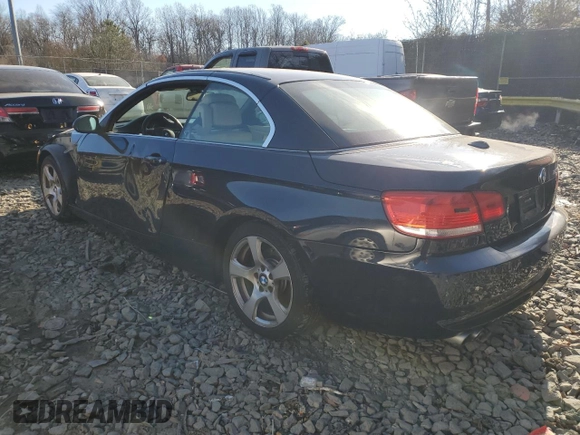 2009 BMW 3 Series 328i with VIN WBAWR33519P460486, listed as a Copart auction lot 86271704 with 108,247 mi miles and Salvage title. Bid and sale history available at DreamBid. Image 2.