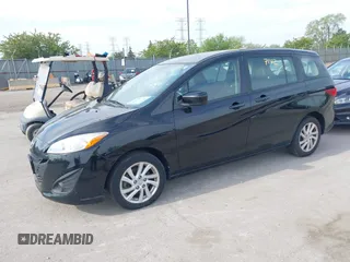 2012 Mazda 5 Sport with VIN JM1CW2BL3C0109930, listed as a IAAI auction lot 42197142 with 154,913 mi miles. Bid and sale history available at carsss.com. Image 2.