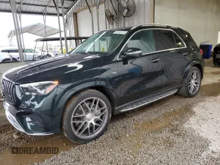 2024 Mercedes-Benz GLE 53 AMG with VIN 4JGFB6BBXRB172085, listed as a Copart auction lot 44546415 with 1,845 mi miles and Salvage title. Bid and sale history available at DreamBid. Image 1.