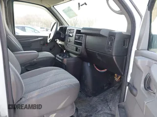2010 Chevrolet Express Cargo Van with VIN 1GCUGADX0A1182689, listed as a IAAI auction lot 41554281 with 107,929 mi miles. Bid and sale history available at carsss.com. Image 5.