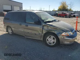 2003 Ford Windstar SEL z VIN 2FMZA534X3BB91716, wystawiony jako Copart lot #75205064 z przebiegiem 132 038 mil mil oraz Nie do naprawy • Non repairable. Historia ofert i sprzedaży dostępna na DreamBid. Obrazek 4.