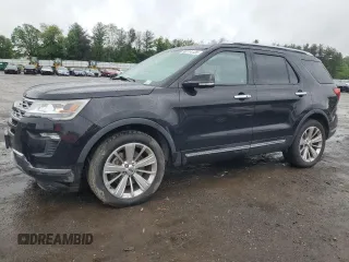 2019 Ford Explorer Limited z VIN 1FM5K8F82KGB43257, wystawiony jako Copart lot #56114135 z przebiegiem 82 119 mil mil oraz Szkoda całkowita • Salvage title. Historia ofert i sprzedaży dostępna na DreamBid. Obrazek 1.