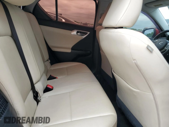2011 Lexus CT 200h with VIN JTHKD5BH4B2039483, listed as a Copart auction lot 55633395 with Not provided miles and Clean title. Bid and sale history available at DreamBid. Image 10.