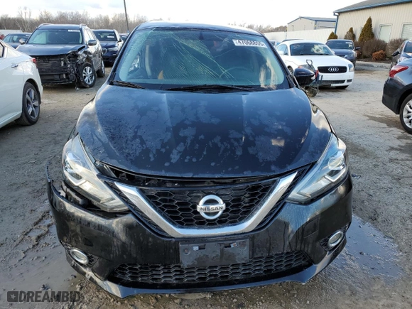 2017 Nissan Sentra S with VIN 3N1AB7AP6HY259082, listed as a Copart auction lot 47068855 with 141,083 mi miles and Non Repairable. Bid and sale history available at carsss.com. Image 5.