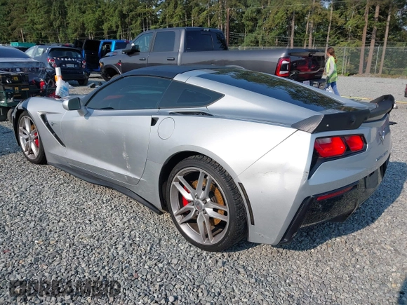 2015 Chevrolet Corvette 3LT with VIN 1G1YF2D7XF5113771, listed as a IAAI auction lot 42555790 with 83,467 mi miles and . Bid and sale history available at DreamBid. Image 3.