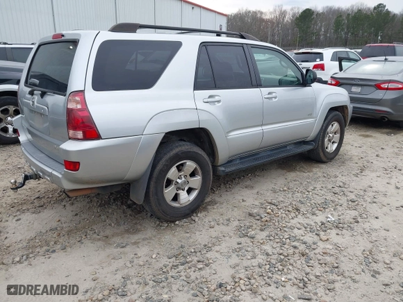 2004 Toyota 4Runner SR5 with VIN JTEZU14R348016934, listed as a IAAI auction lot 41681488 with 252,240 mi miles. Bid and sale history available at carsss.com. Image 4.
