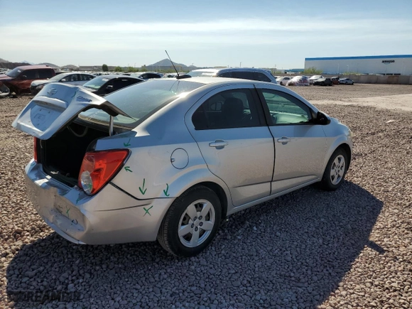 2016 Chevrolet Sonic LS with VIN 1G1JA5SH7G4150409, listed as a Copart auction lot 71275034 with 142,585 mi miles and Salvage Title. Bid and sale history available at carsss.com. Image 3.