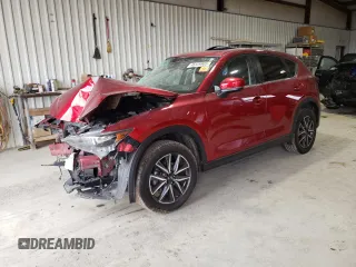 2018 Mazda CX-5 Touring with VIN JM3KFBCM5J0439348, listed as a Copart auction lot 46329985 with 0 mi miles and Salvage Title. Bid and sale history available at carsss.com. Image 1.