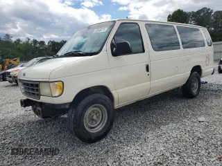 1992 Ford Econoline Wagon Super Custom z VIN 1FBJS31H3NHB08839, wystawiony jako Copart lot #55049275 z przebiegiem 158 054 mil mil oraz Szkody całkowita. Historia ofert i sprzedaży dostępna na DreamBid. Obrazek 1.