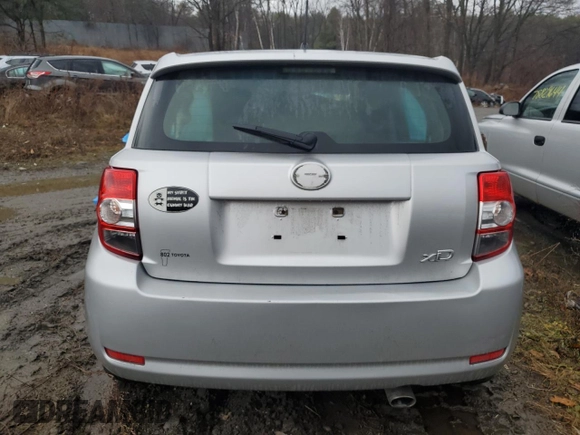 2013 Scion xD with VIN JTKKUPB44D1033517, listed as a Copart auction lot 82019834 with 0 mi miles and Salvage Title. Bid and sale history available at carsss.com. Image 6.