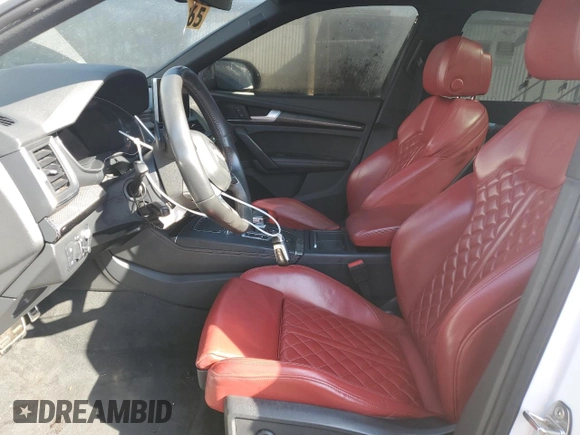 2018 Audi SQ5 Prestige with VIN WA1C4AFYXJ2033611, listed as a Copart auction lot 50764524 with 68,673 mi miles and Salvage Title. Bid and sale history available at DreamBid. Image 7.