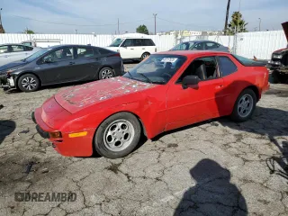 1986 Porsche 944 with VIN WP0AA0943GN450410, listed as a Copart auction lot 45217525 with 94,861 mi miles and Clean Title. Bid and sale history available at carsss.com. Image 1.