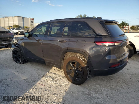 2024 Jeep Grand Cherokee Altitude X with VIN 1C4RJHAG2RC716215, listed as a Copart auction lot 42922815 with 14,653 mi miles and Salvage title. Bid and sale history available at DreamBid. Image 2.