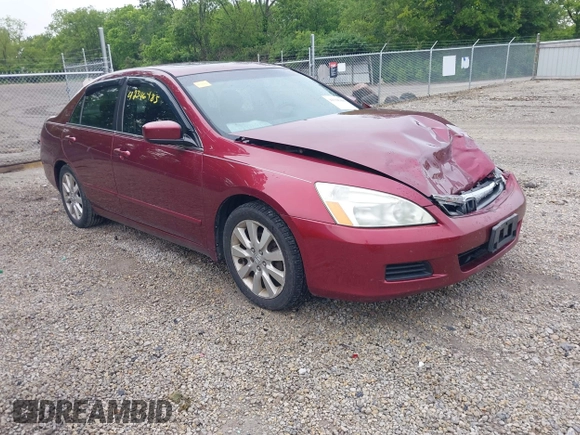 2006 Honda Accord EX-L z VIN 1HGCM66566A052731, wystawiony jako IAAI lot #42346485 z przebiegiem 282 353 mil mil oraz . Historia ofert i sprzedaży dostępna na DreamBid. Obrazek 1.