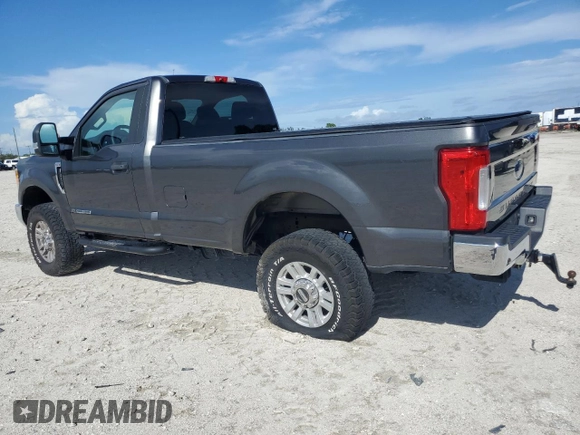 2017 Ford Super Duty F-250 SRW XLT with VIN 1FTBF2BTXHED86449, listed as a Copart auction lot 66594654 with 110,091 mi miles and Salvage Title. Bid and sale history available at carsss.com. Image 2.