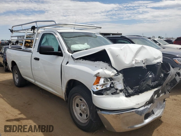 2016 Ram 1500 Tradesman z VIN 3C6JR6DT3GG285517, wystawiony jako Copart lot #66202804 z przebiegiem 43 666 mil mil oraz Szkoda całkowita • Salvage title. Historia ofert i sprzedaży dostępna na DreamBid. Obrazek 4.