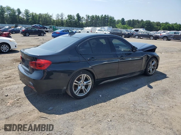 2016 BMW 3 Series 328i with VIN WBA8E9G5XGNT45329, listed as a Copart auction lot 63926275 with 52,085 mi miles and Salvage title. Bid and sale history available at DreamBid. Image 3.