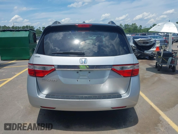 2012 Honda Odyssey EX-L with VIN 5FNRL5H65CB076534, listed as a IAAI auction lot 42440258 with 150,866 mi miles and . Bid and sale history available at DreamBid. Image 17.