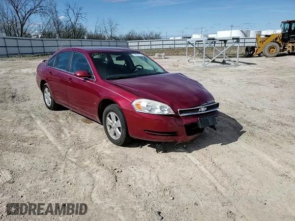 2008 Chevrolet Impala LT with VIN 2G1WT58K881200525, listed as a Copart auction lot 53525725 with 159,142 mi miles and Non Repairable. Bid and sale history available at DreamBid. Image 13.