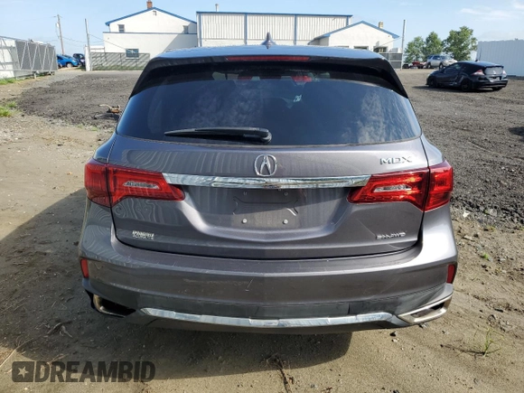 2020 Acura MDX with VIN 5J8YD4H35LL000318, listed as a Copart auction lot 63559543 with 47,874 mi miles. Bid and sale history available at carsss.com. Image 6.