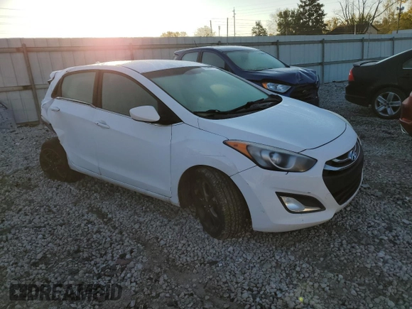 2013 Hyundai Elantra GT with VIN KMHD35LE7DU090822, listed as a Copart auction lot 76502934 with 171,602 mi miles and Salvage Title. Bid and sale history available at carsss.com. Image 4.