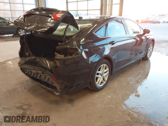 2013 Ford Fusion SE with VIN 3FA6P0HR7DR122844, listed as a IAAI auction lot 41357817 with 122,776 mi miles. Bid and sale history available at carsss.com. Image 4.