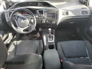 2013 Honda Civic Si with VIN 2HGFB6E55DH200287, listed as a Copart auction lot 43227685 with 230,876 mi miles and Non repairable. Bid and sale history available at DreamBid. Image 8.