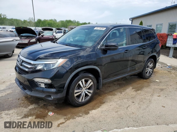 2018 Honda Pilot EX-L z VIN 5FNYF6H80JB054514, wystawiony jako Copart lot #54118265 z przebiegiem 135 112 mil mil oraz Szkoda całkowita • Salvage title. Historia ofert i sprzedaży dostępna na DreamBid. Obrazek 1.