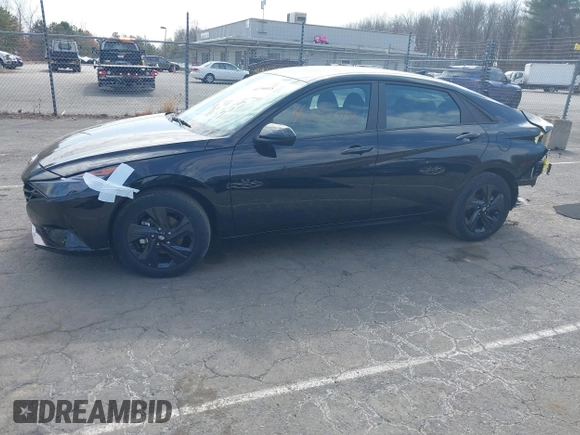2023 Hyundai Elantra SEL with VIN KMHLM4AG8PU442866, listed as a IAAI auction lot 41790018 with 14,454 mi miles and . Bid and sale history available at DreamBid. Image 15.